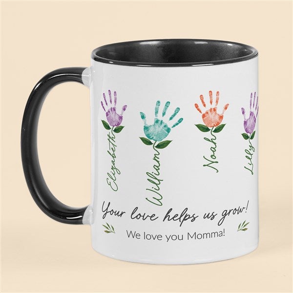 Handprint Art Personalized Coffee Mug - 52597