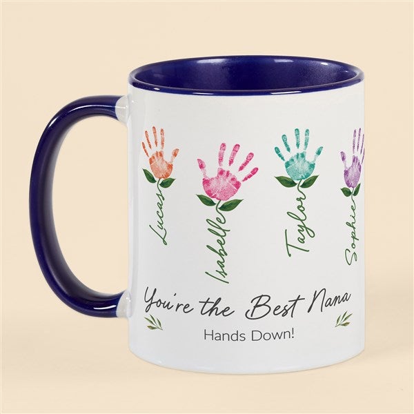 Handprint Art Personalized Coffee Mug - 52597