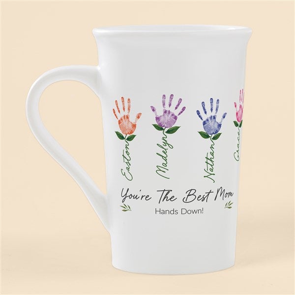 Handprint Art Personalized Coffee Mug - 52597