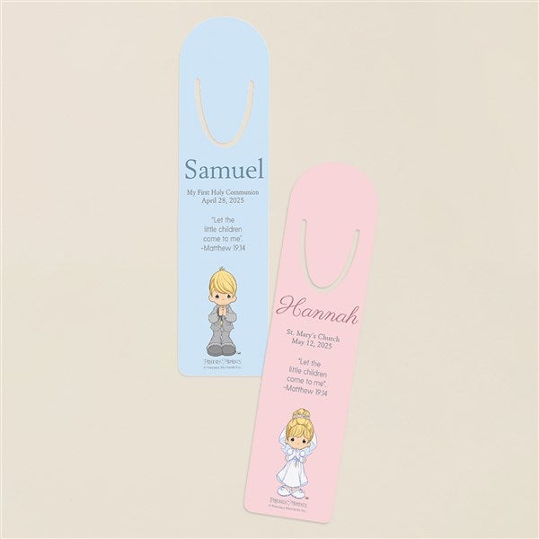 Precious Moments® Communion Personalized Bookmark Set - 52786