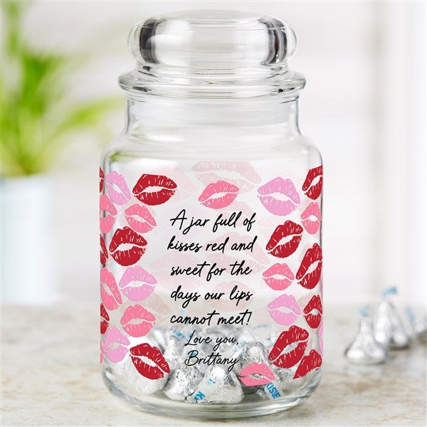 Lips of Love Personalized Romantic Candy Jar  - 52965