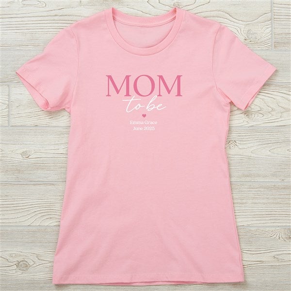 Mom to Be Personalized Adult Shirts - 52978