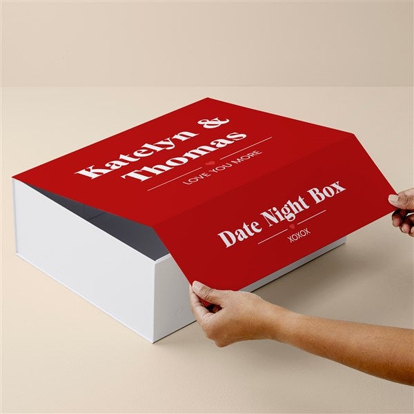 Date Night Personalized Keepsake Memory Box - 53059