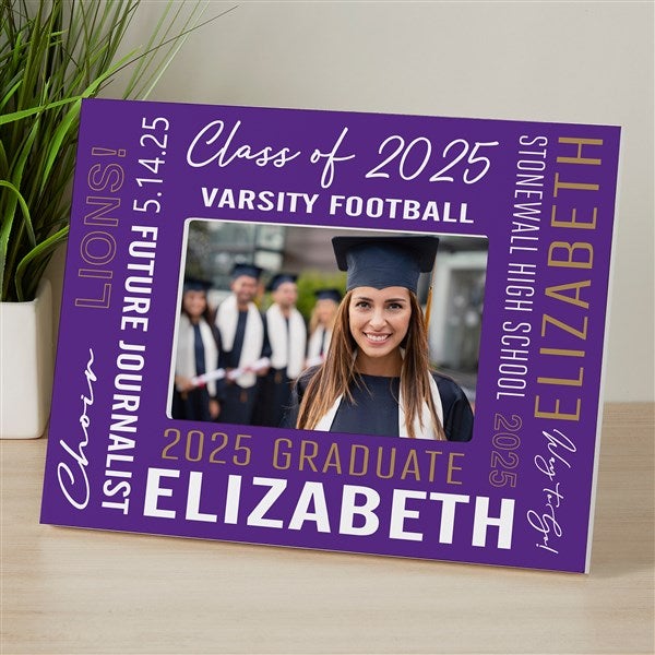 All About Grad Personalized Picture Frames - 53062