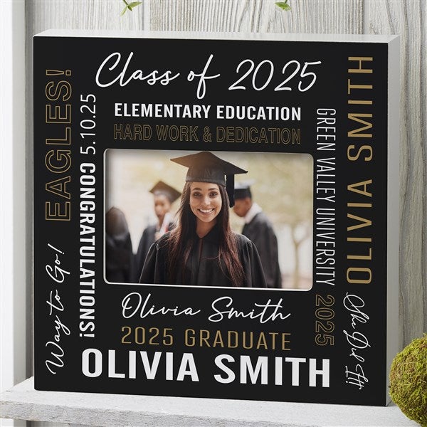 All About Grad Personalized Picture Frames - 53062