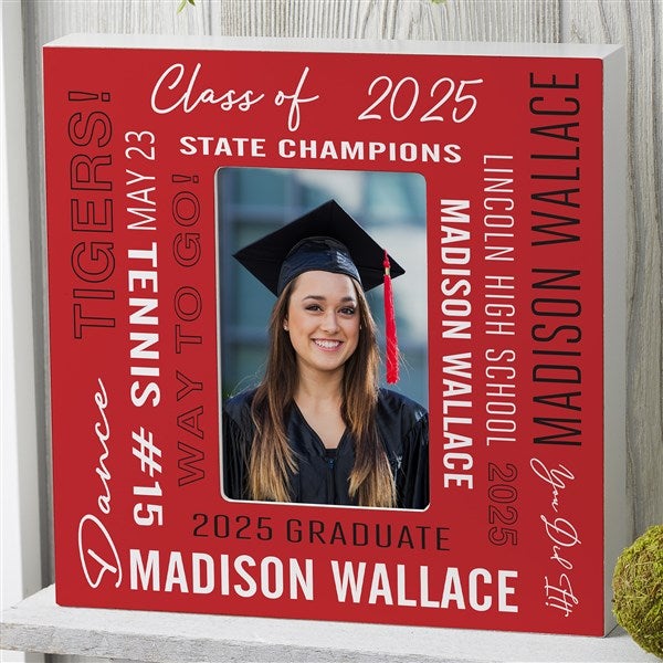 All About Grad Personalized Picture Frames - 53062