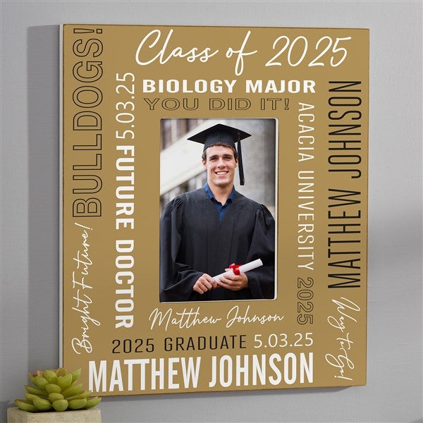 All About Grad Personalized Picture Frames - 53062