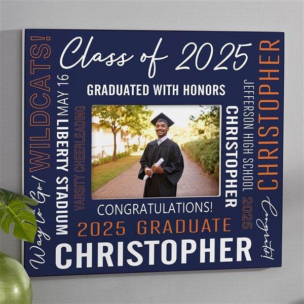 All About Grad Personalized Picture Frames - 53062