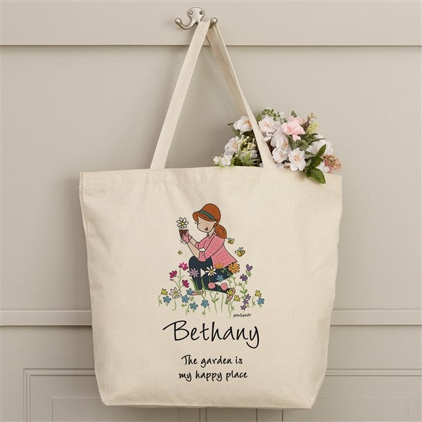 Garden philoSophie&#39;s® Personalized Canvas Tote Bags - 53241