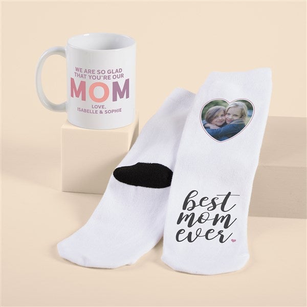 Best Mom Photo Mug and Socks Gift Bundle - 54270