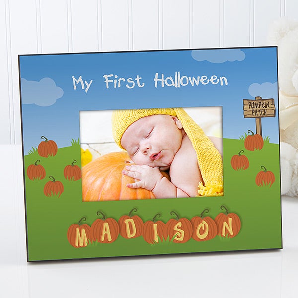 5909   My 1st Halloween Personalized Frame 