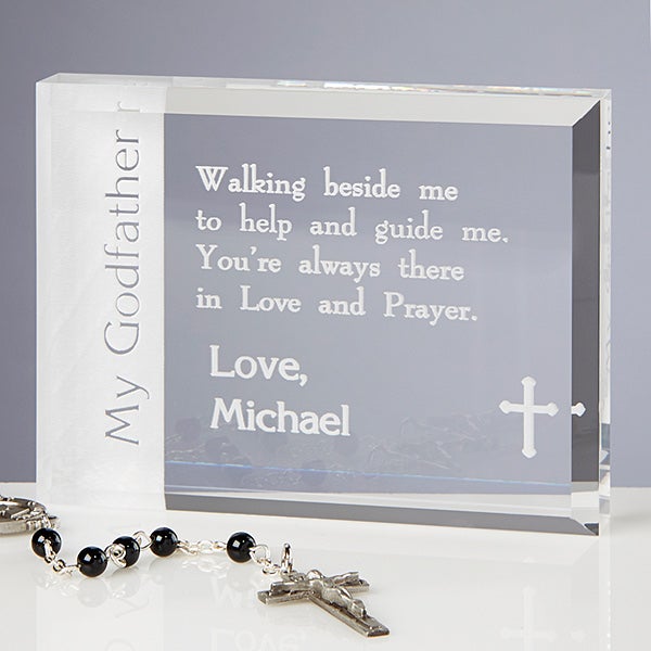 Personalized Godparent Engraved Keepsake Gifts