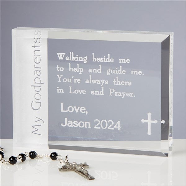 Personalized Godparent Engraved Keepsake Gifts