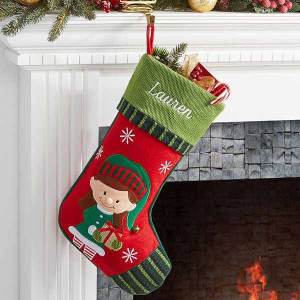 Christmas Family Personalized Stockings - 6316