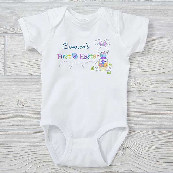 Baby's First Easter Personalized Baby Clothes