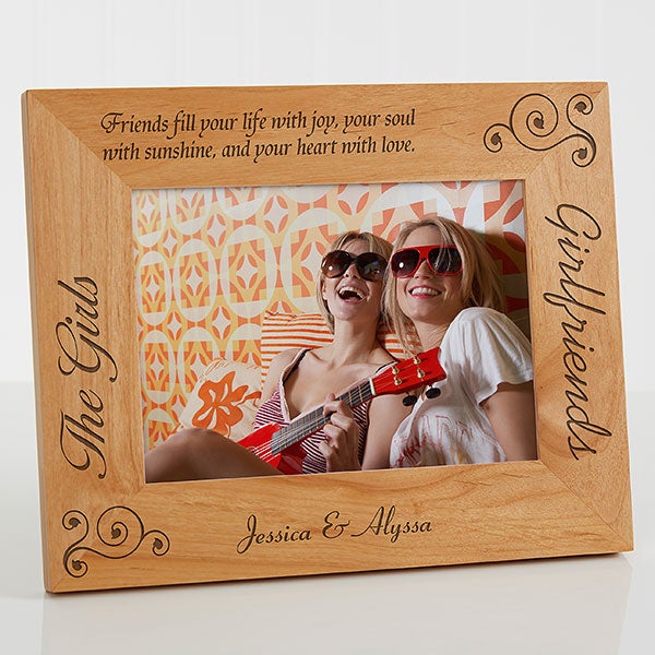 Girlfriends Personalized Picture Frames for Best Friends - 6711