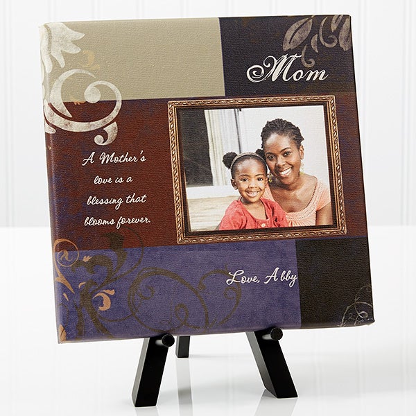 Dear Mom Personalized Photo Canvas Gifts - 6792