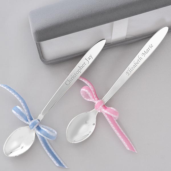 Personalized Baby Boy Spoons