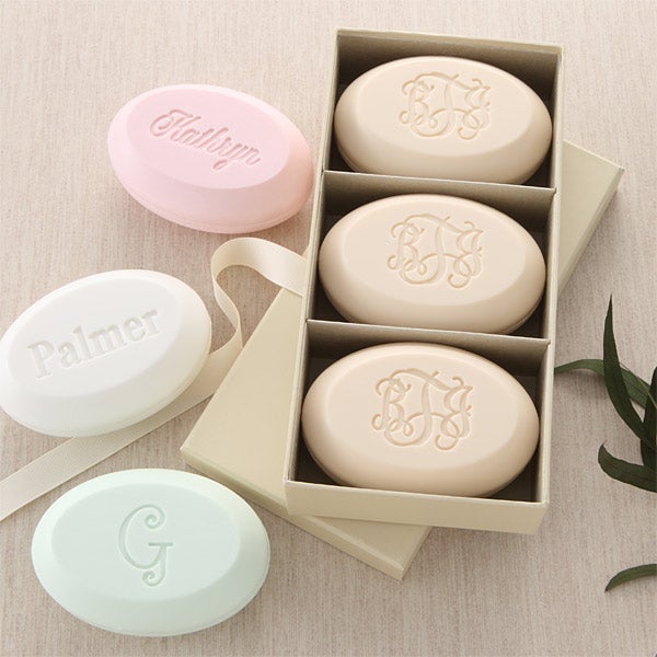personalized guest soaps