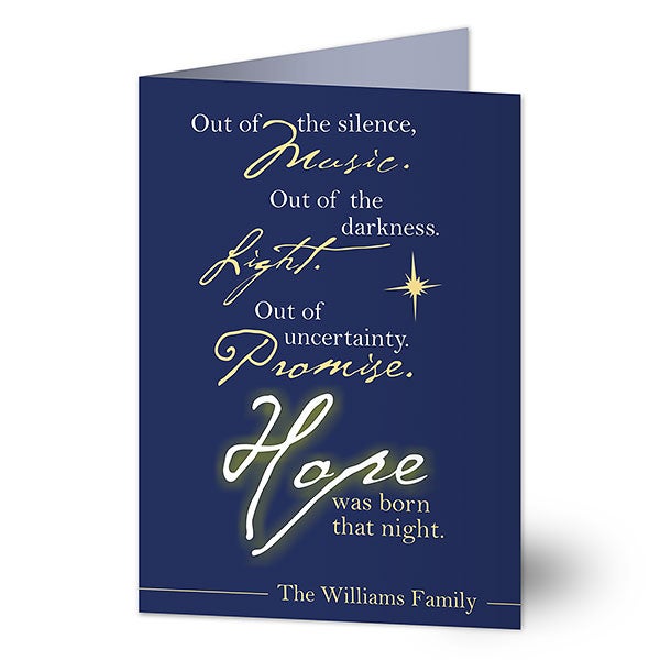 Religious Christmas Cards Personalized | Arts - Arts