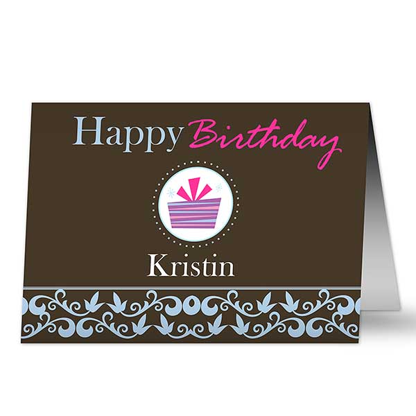 Personalized Birthday Cards for Her - 7488