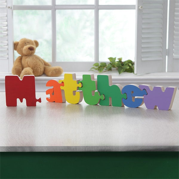 personalized wooden puzzles for toddlers