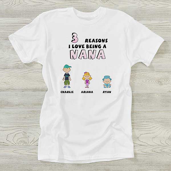 Personalized Clothing for Her - Mother & Grandmother Reason Why - 8159