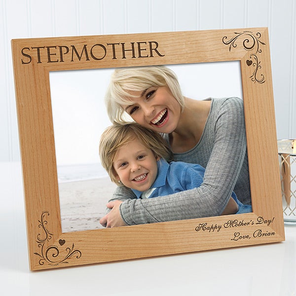 Personalized Mom Picture Frames Loving Hearts 8x10 For Her
