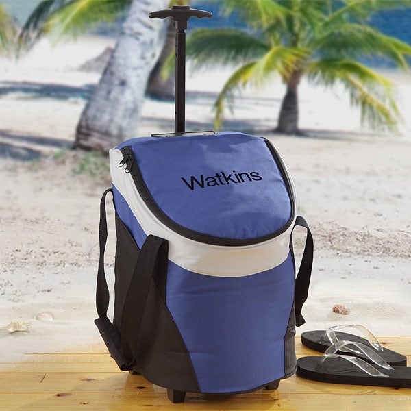 Personalized Rolling Cooler Bag - 8244