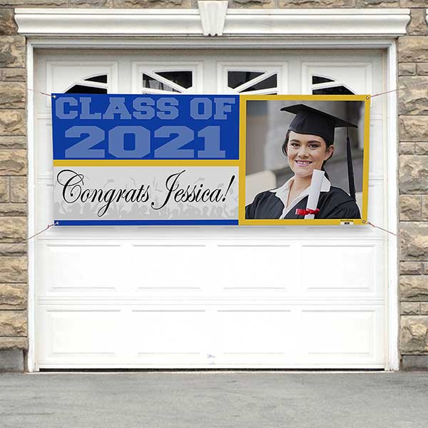 Photo Personalized Graduation Banners Class Of
