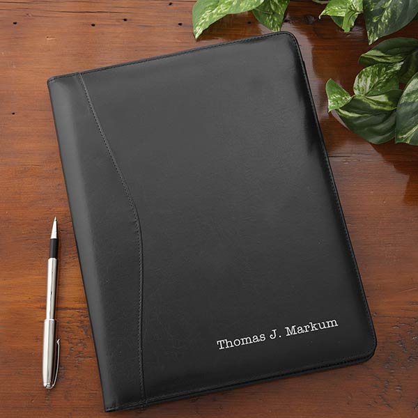 Personalized Leather Padfolios, Leather Padfolios, Leather