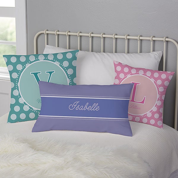 Personalized Kids Linen Keepsake Pillows