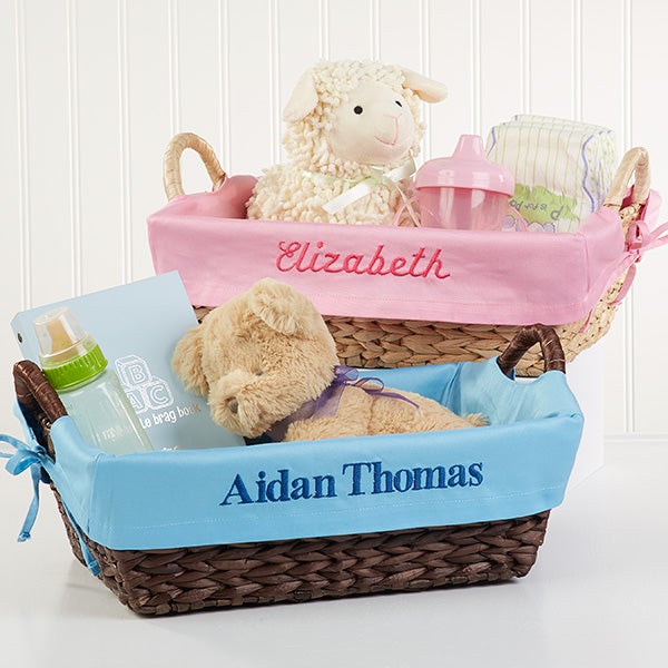 custom baby gift baskets