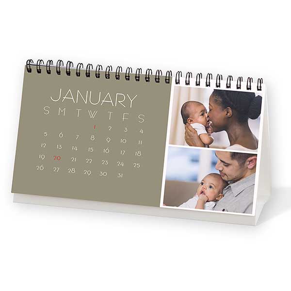 Personalized Photo Desk Calendar - Picture Perfect - 9406