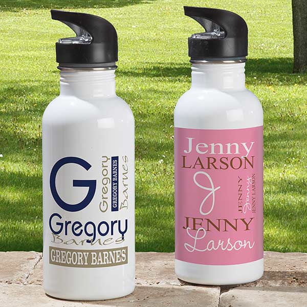 Personalized Aluminum Water Bottle - Personally Yours - 9539