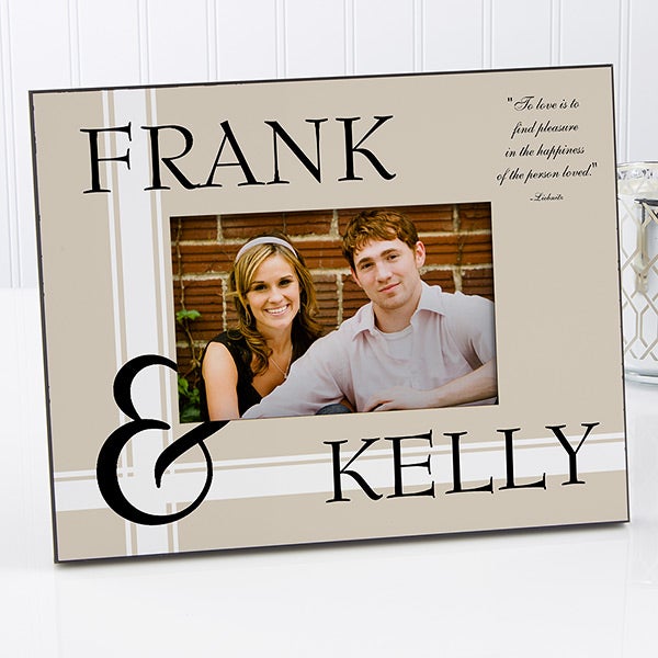9855   To Love You Personalized Frame 