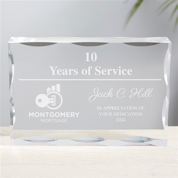 Personalized Logo Acrylic Plaque - 9966