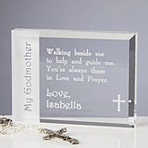 Personalized Godparent Engraved Keepsake Gifts - 6107