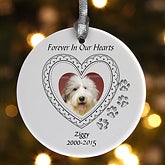 Personalized Pet Memorial Christmas Ornament - 6348