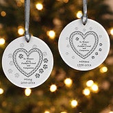 Personalized Pet Memorial Christmas Ornament - Faithful Friend - 6349