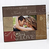 Personalized Picture Frame - Love Is A Promise  - 6760