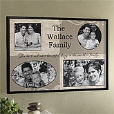 Photo Collage Personalized Canvas Artwork - 4 Pictures - 6793