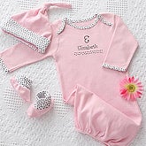 Personalized Baby Clothes Gift Set - Newborn Girl - 7064