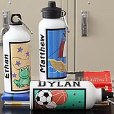 Personalized Water Bottles for Boys with Kids Designs - 7156