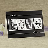 Personalized Romantic Greeting Cards - LOVE - 7470
