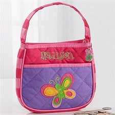 Girls Personalized Butterfly Purse  Butterfly Coin Purse - 7563