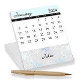 Personalized Desk Calendar - Changing Seasons - 7634