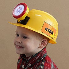 Personalized Kids Construction Hard Hat - 7776