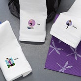 Personalized Gym Towels - Workout Girl - 7800