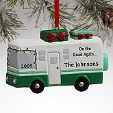 Custom Christmas Ornaments - Family RV - 7821